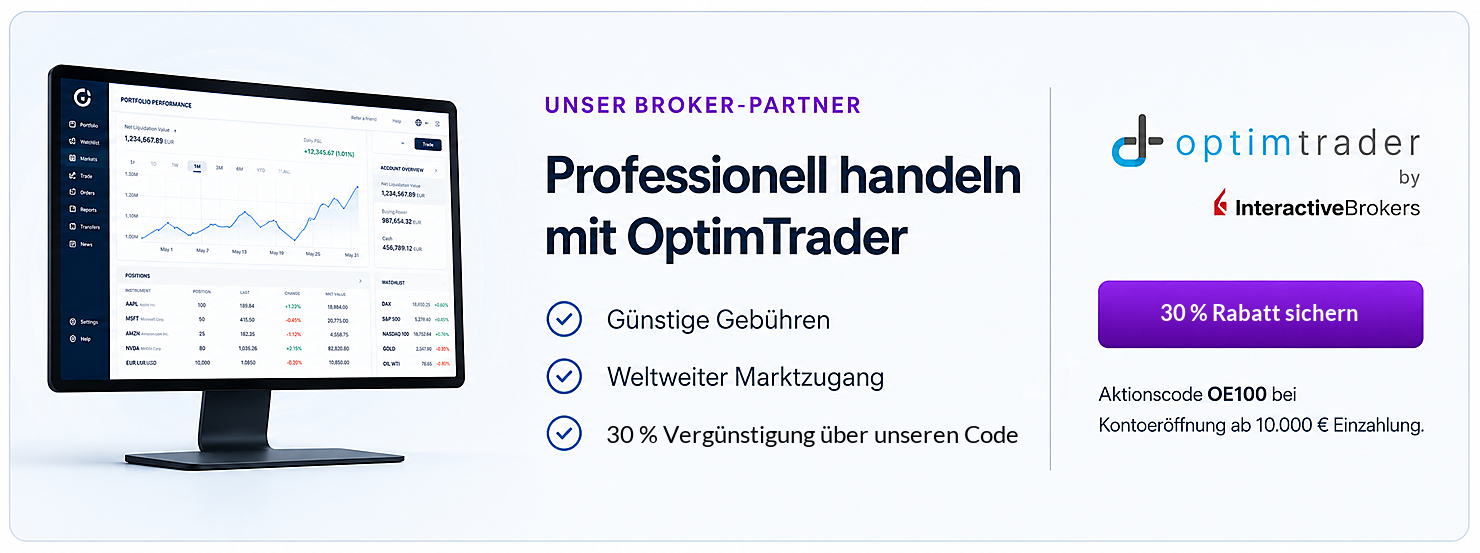 Unser Broker-Partner – Professionell handeln mit OptimTrader by Interactive Brokers